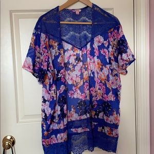 🌸BLUE FLORAL KIMONO🌸